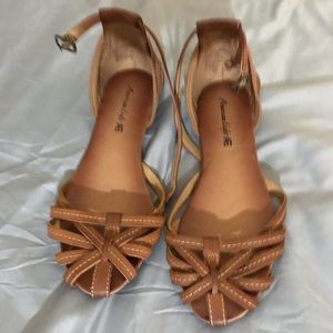 Brown sandals